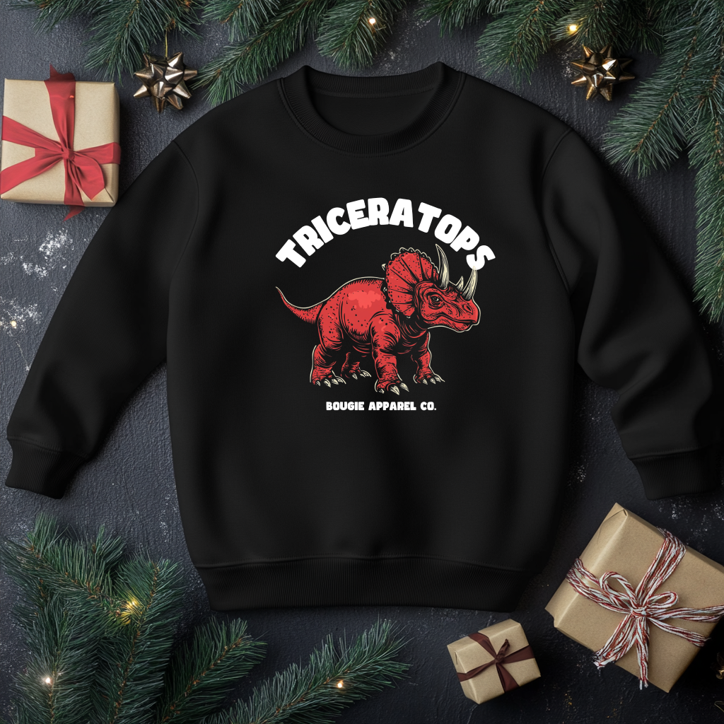 Triceratops Toddler Sweatshirt