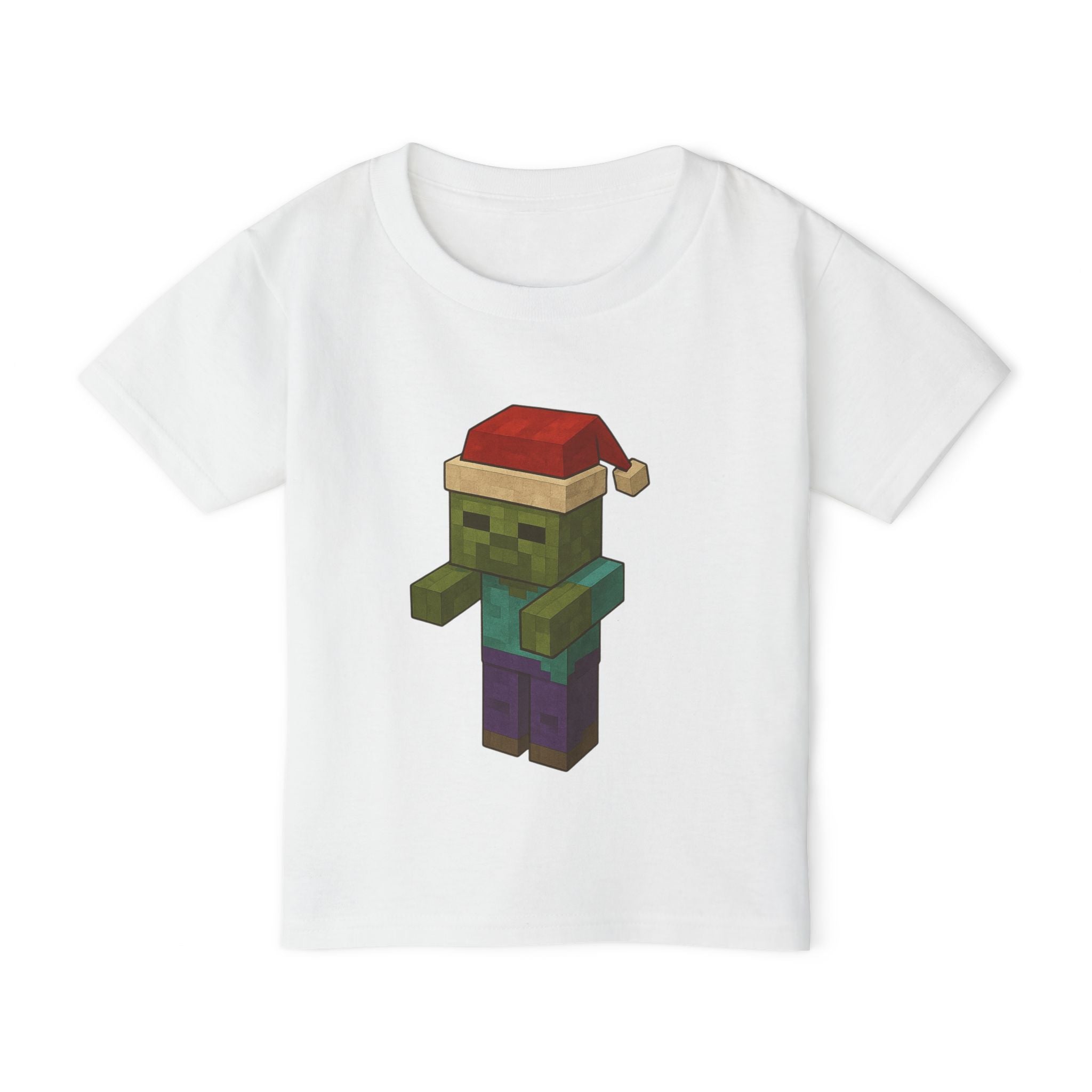 Blocky Zombie Holiday Toddler Tee