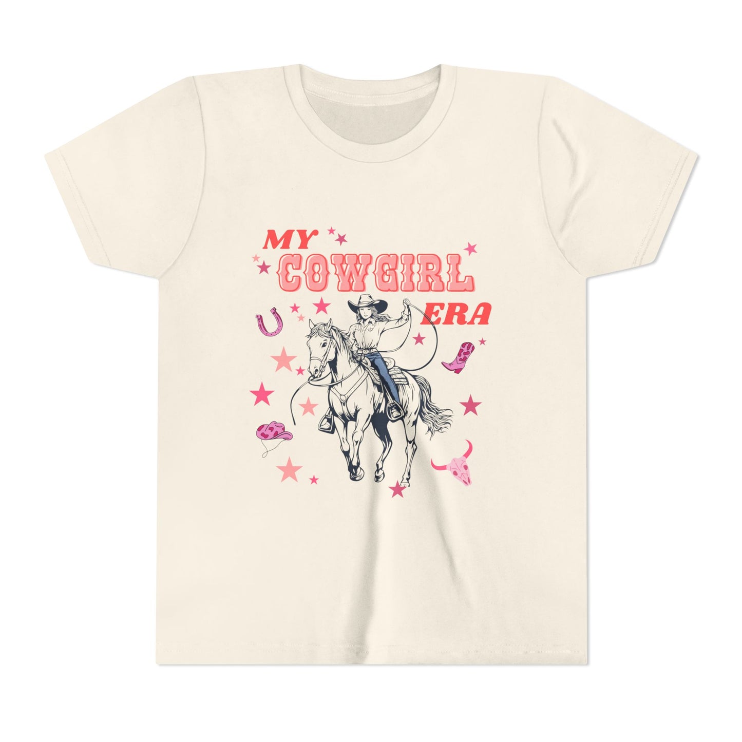 My Cowgirl Era Youth Short Sleeve Tee