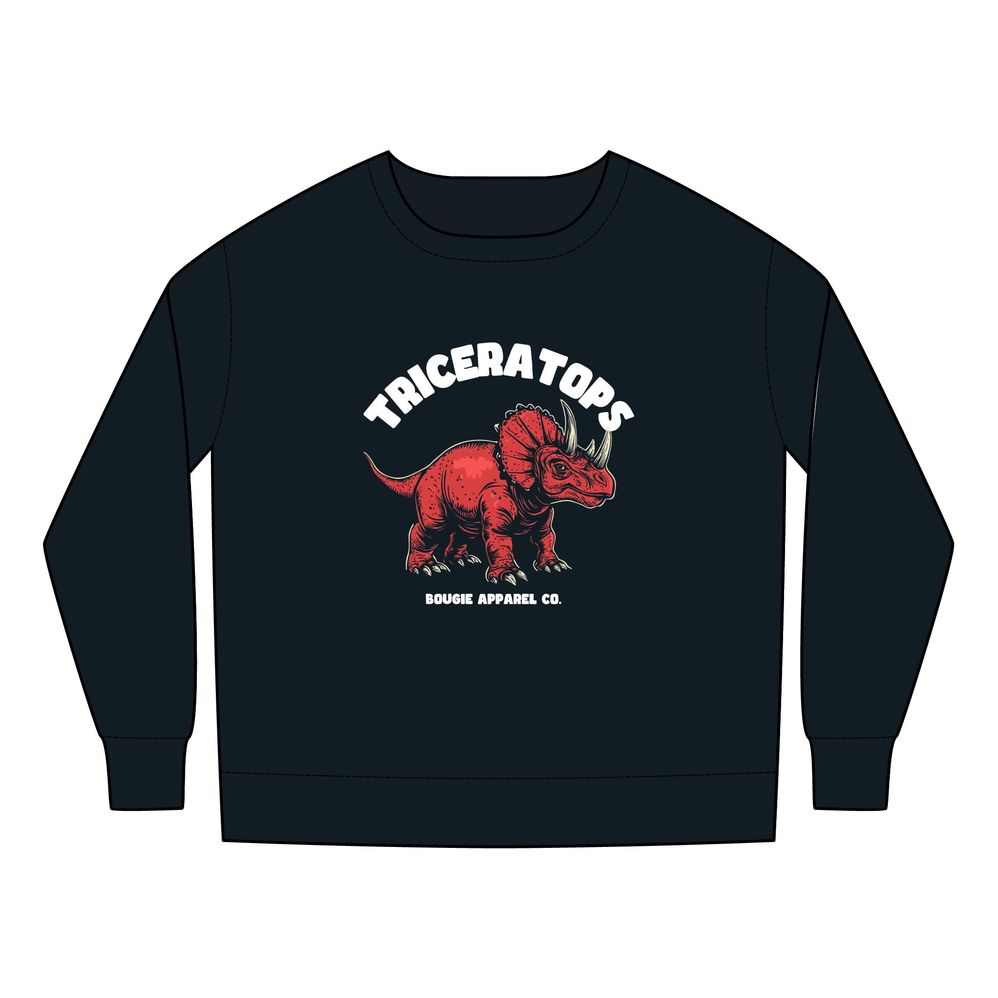 Triceratops Toddler Sweatshirt