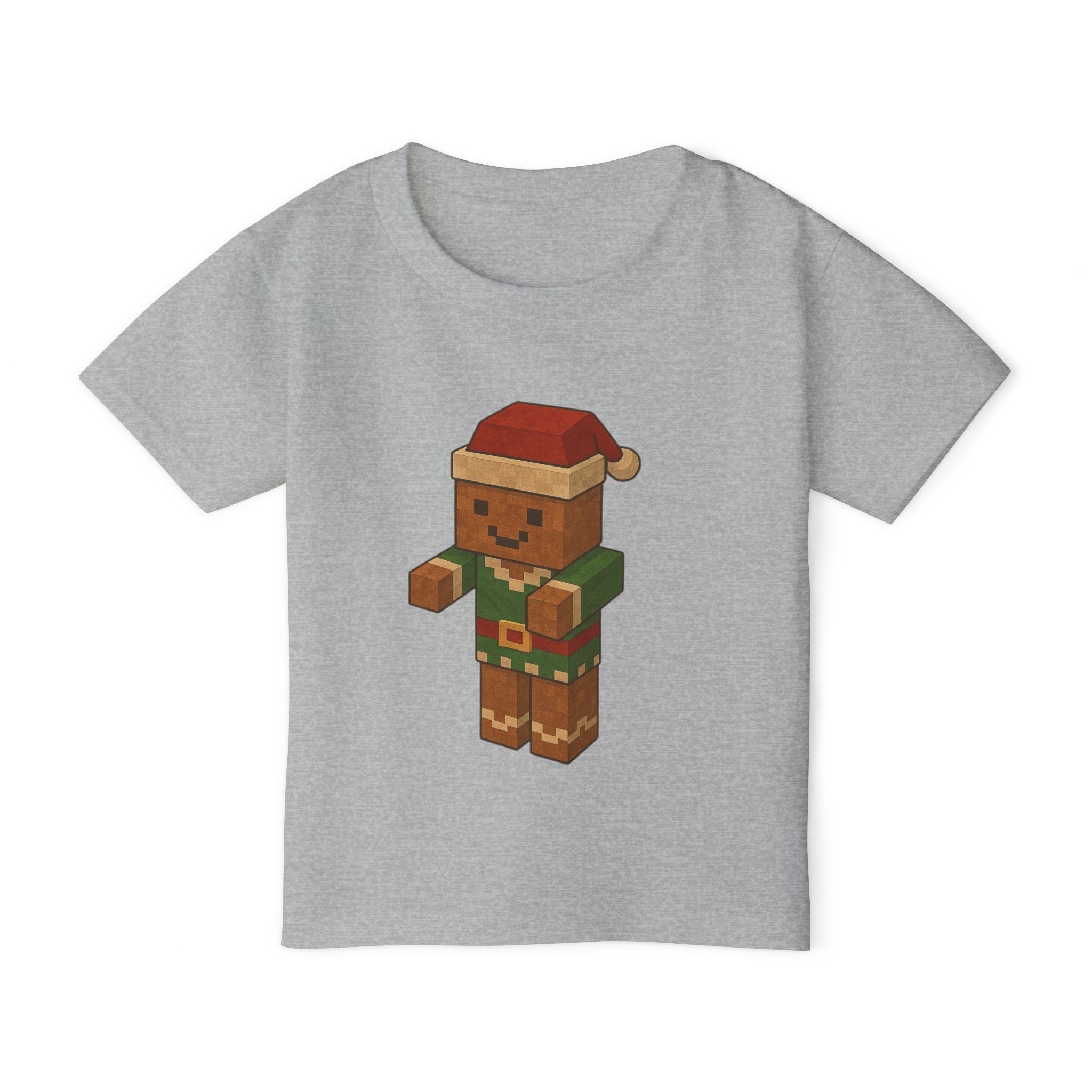Blocky Gingerbread Toddler Tee