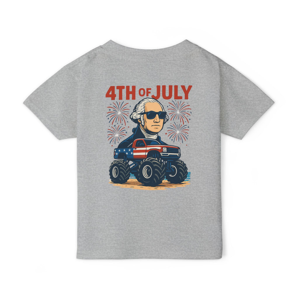 July 4th Washington Toddler Tee