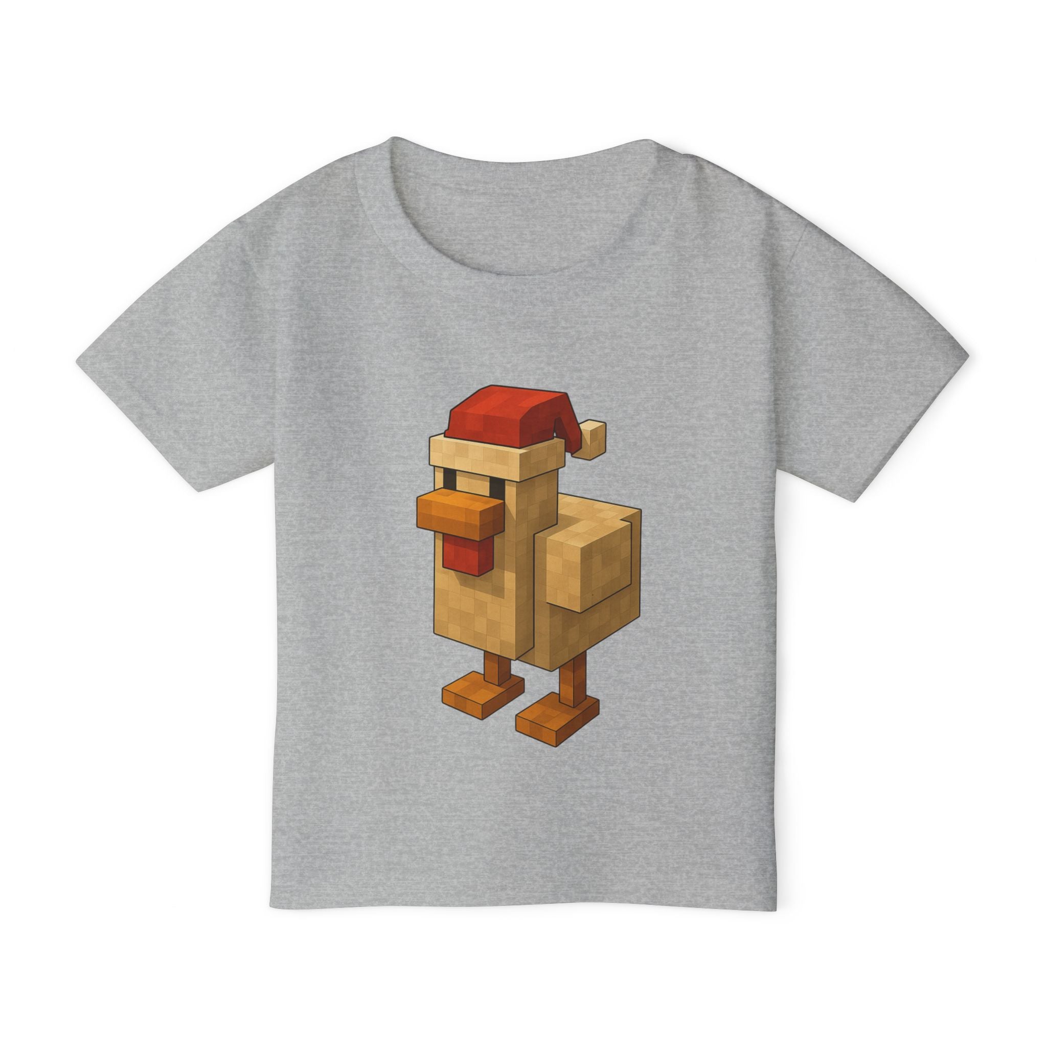 Blocky Chicken Toddler Tee