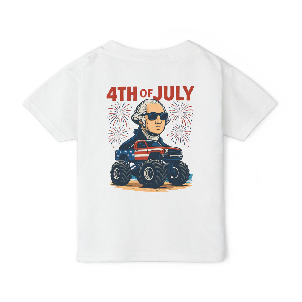July 4th Washington Toddler Tee