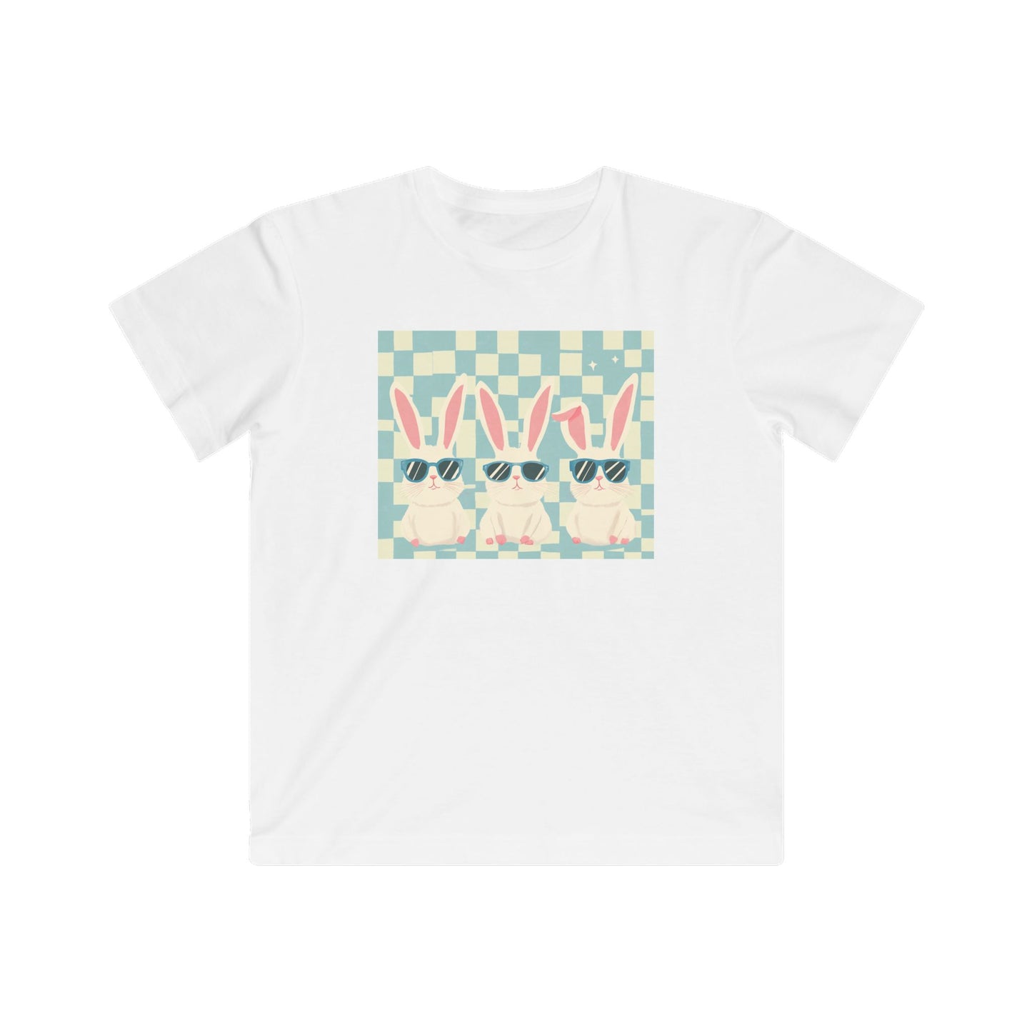 Cool Bunny Kids Tee - Fun & Playful Design for Spring Celebrations