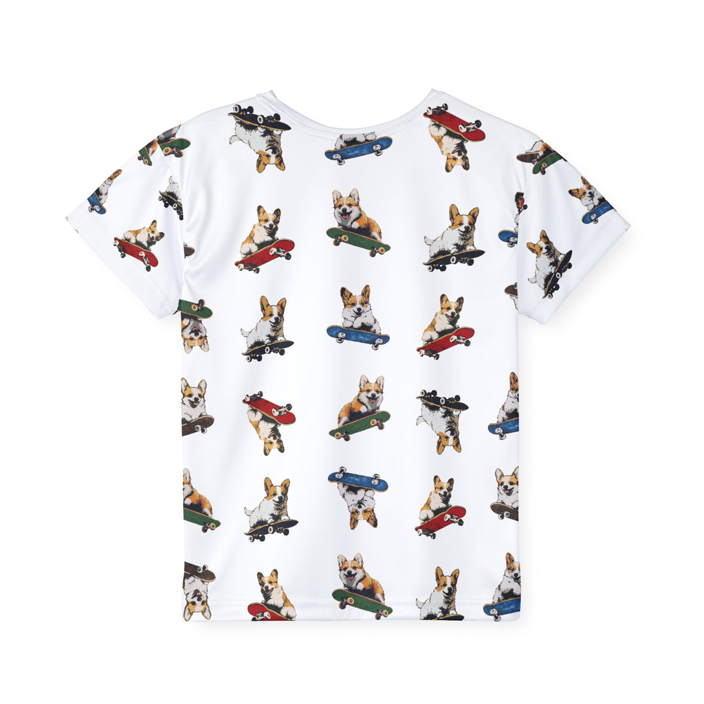 Skateboard Corgi Crew