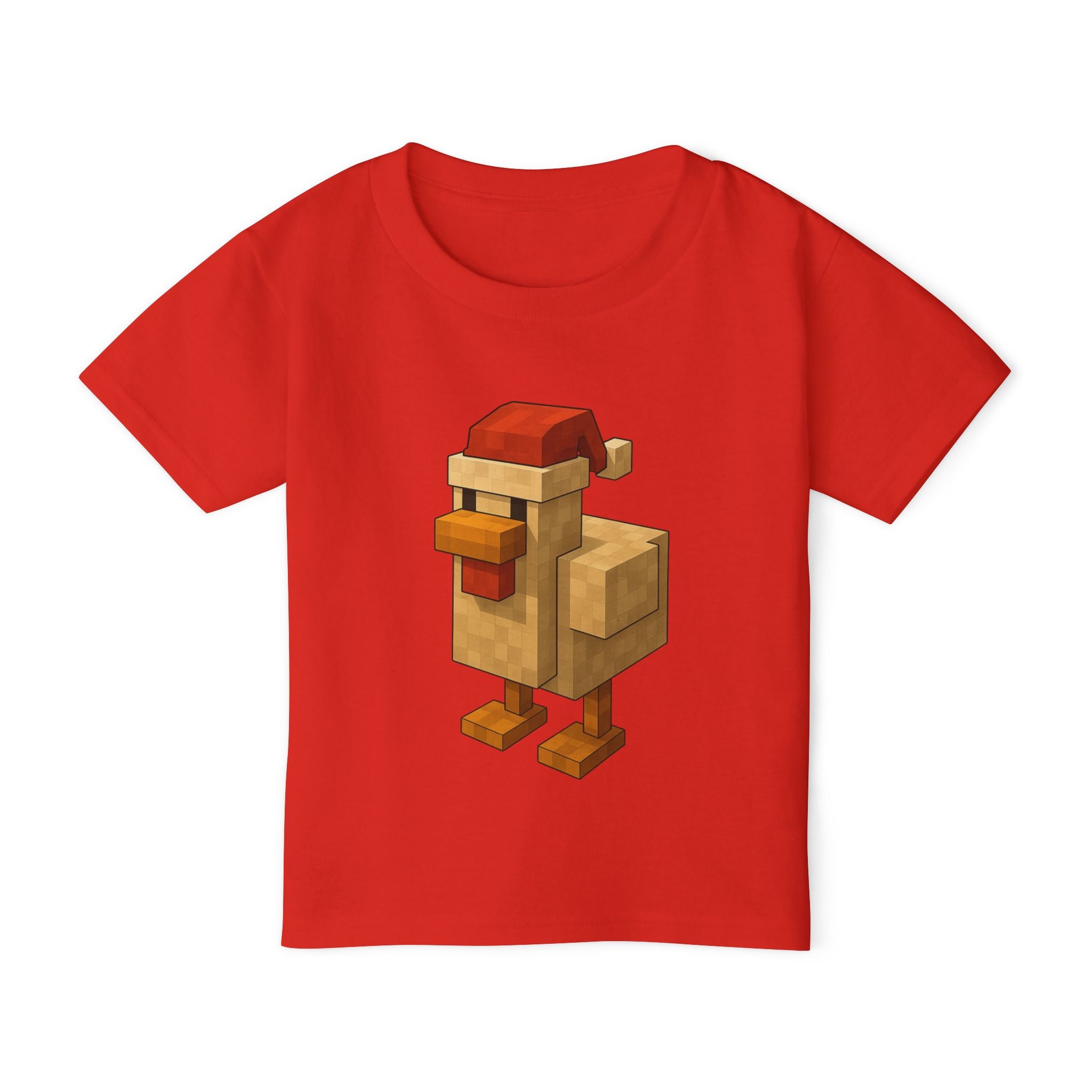 Blocky Chicken Toddler Tee