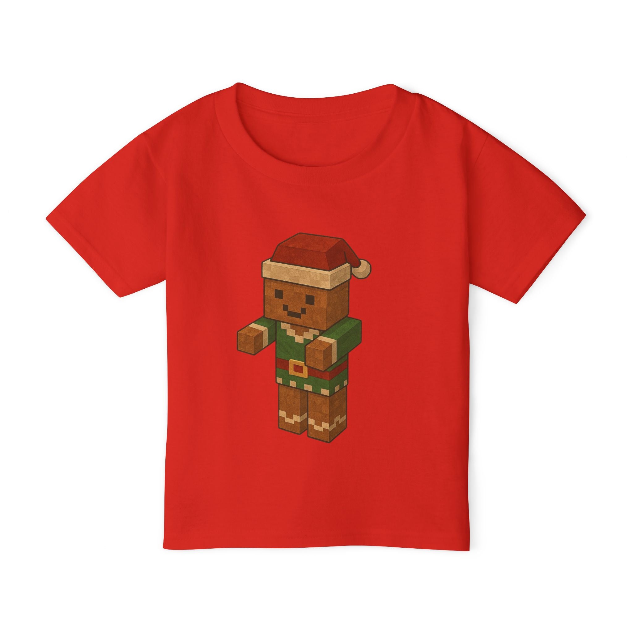 Blocky Gingerbread Toddler Tee