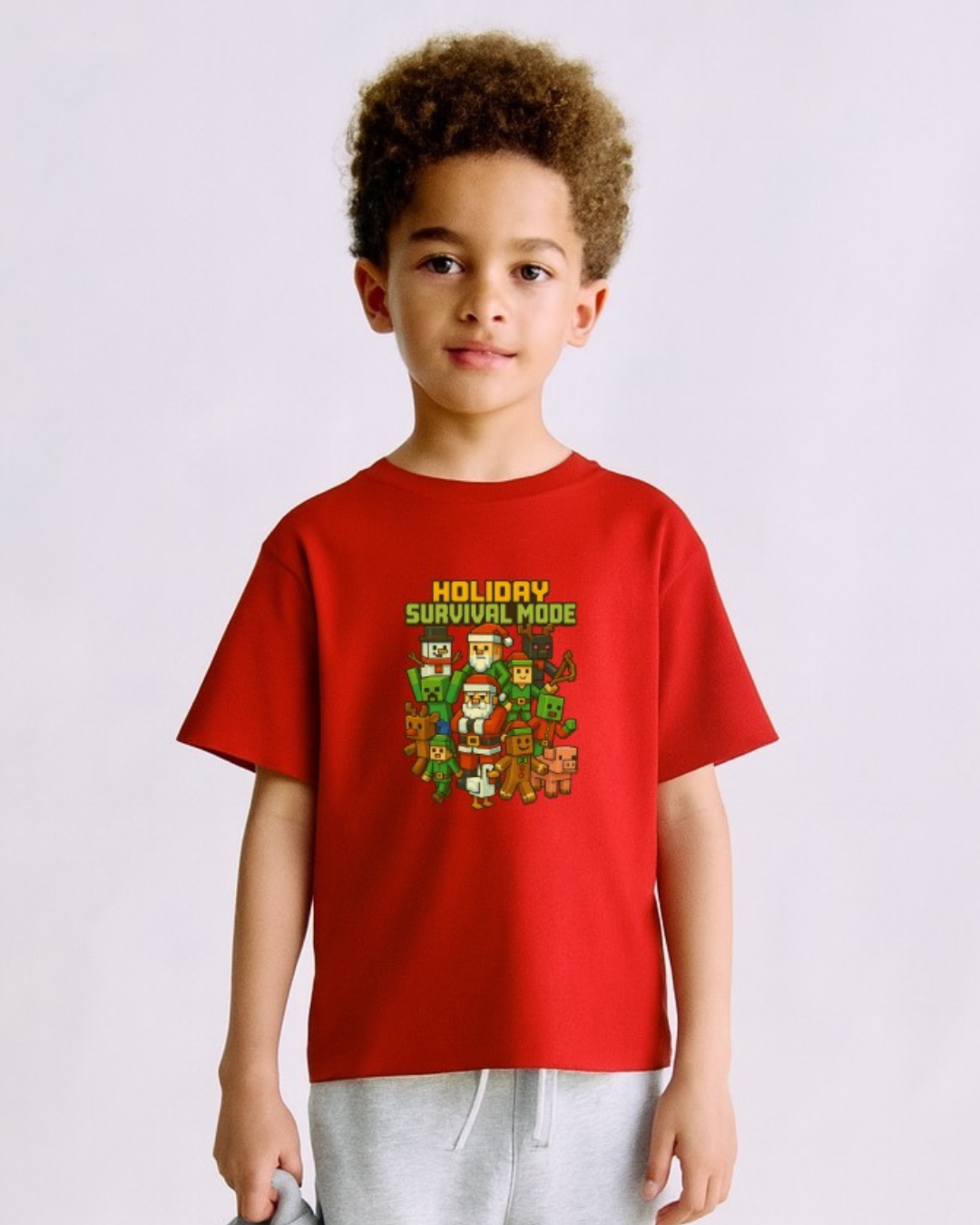 Youth Tee — Holiday Survival Mode