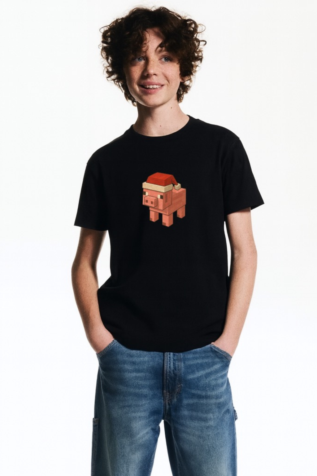 Youth Tee — Santa Pig Tee